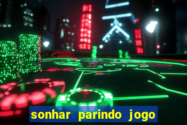 sonhar parindo jogo do bicho